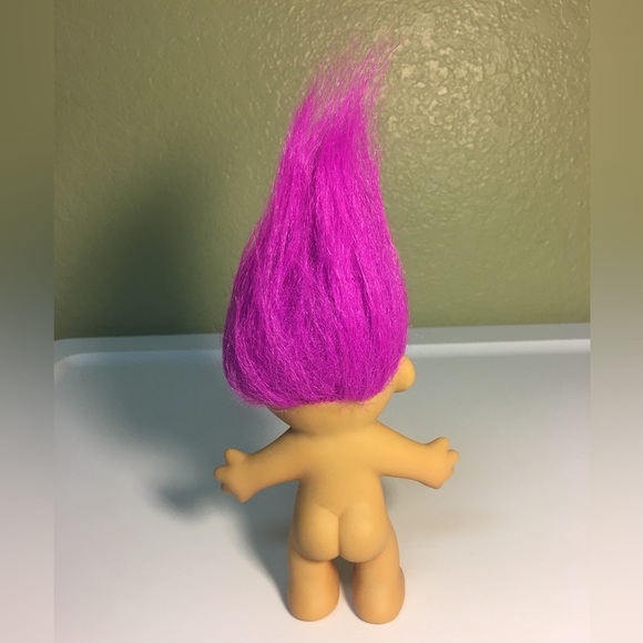 Vintage Russ Troll Purple Doll - Picture 4 of 7
